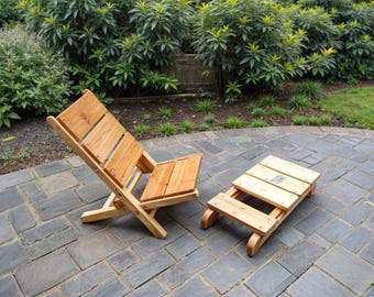 Faltbarer Loungesessel Plan: Outdoor Woodwork Projekt (PDF Download)