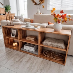 Behind the Couch Console Table Plans, step by step instructions