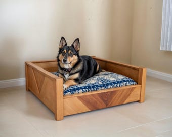 モダンな木製犬用ベッドの作り方：DIY子犬用家具（PDF） - Etsy 日本