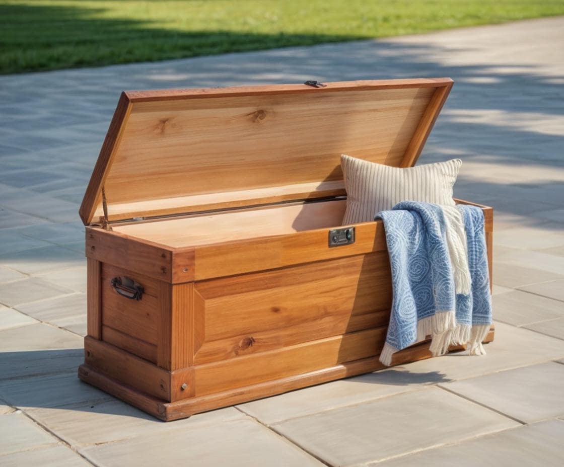 Wooden Toy Chest