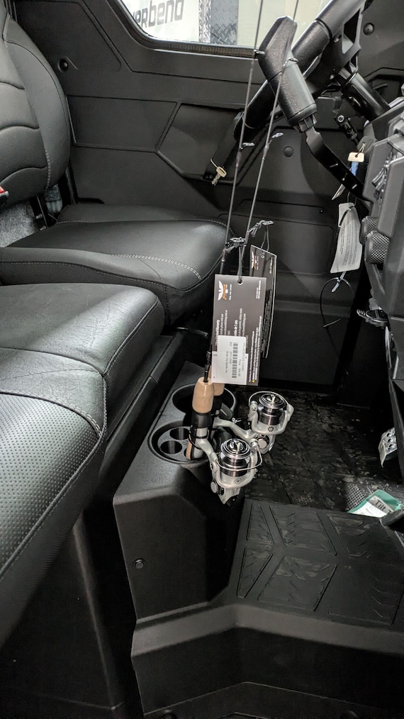 2010 gmc sierra fishing rod holders Inshore Truck Bed Fishing Rod Rack | Pressure Mount