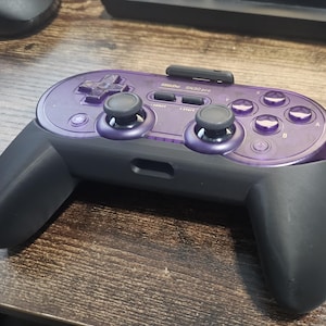 Ergonomic Grip Accessory for SN30 Pro Controller by 8Bitdo | Comfort & Control Upgrade | For Wireless or Hardwired SN30 Pro models!