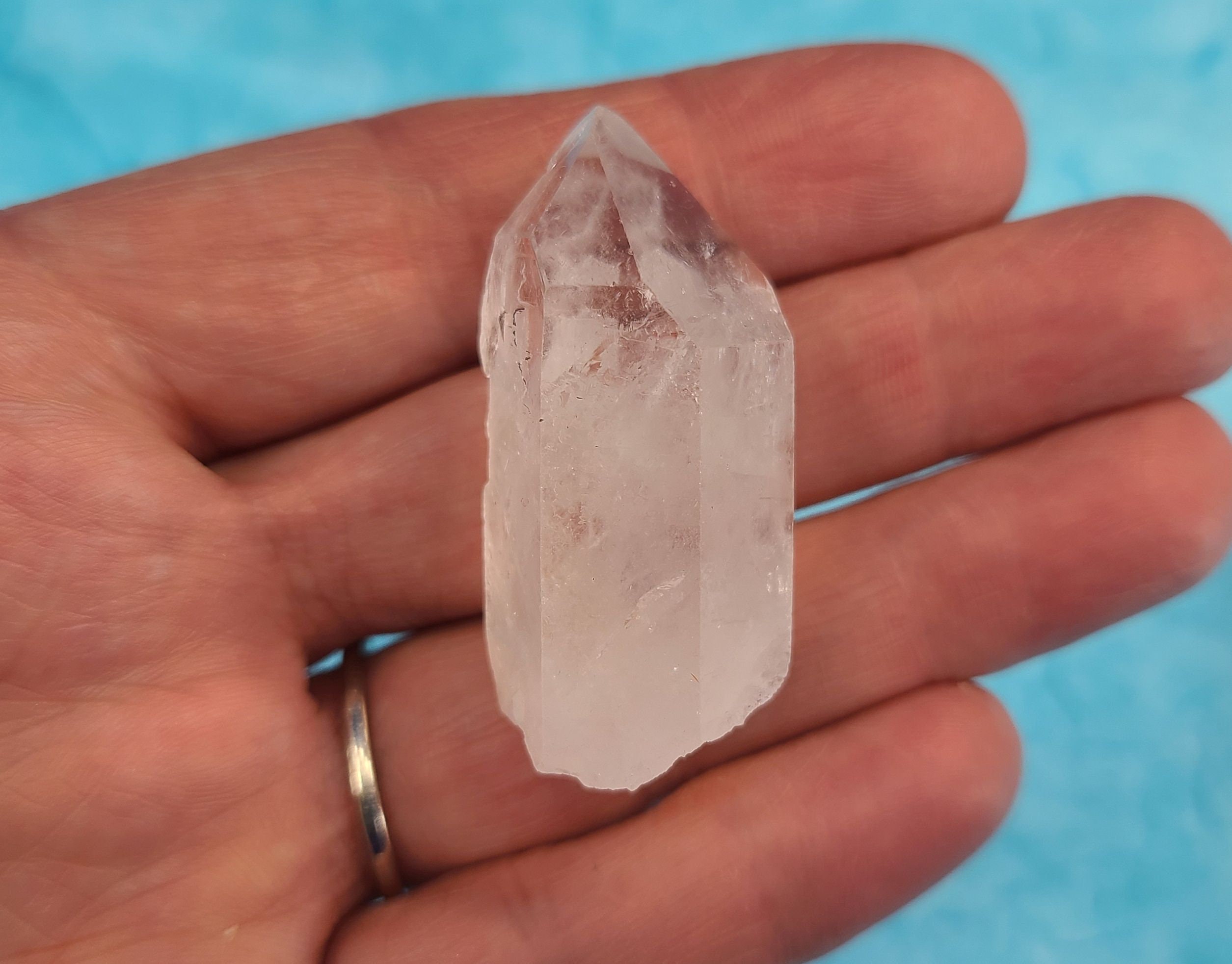 MILISTEN 1 Ensemble De Pyramide Chantante En Cristal De Quartz