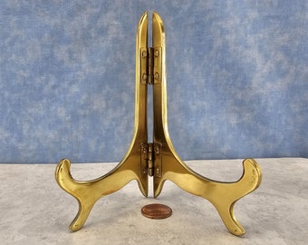 Solid Brass Plate Stand Magical Fire