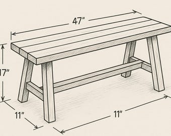 Wooden Bench Build Plan – Step-by-Step Guide for a 3-Tier Design