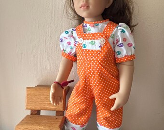 Peto, blusa y visera de Guppies and Dots para Gotz Happy Kidz