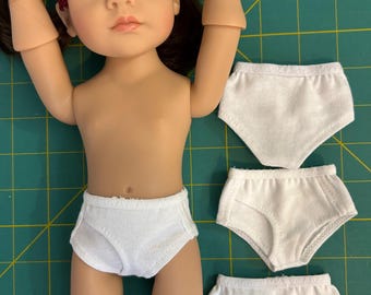 Un calzoncillo blanco para adaptarse a Max Gotz Little Kidz