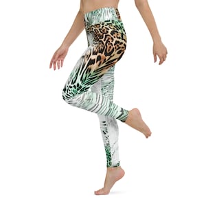 Clouded Leopard High Rise Leggings