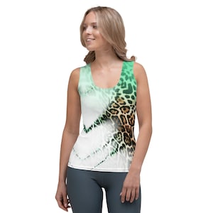 Clouded Leopard Tank Top