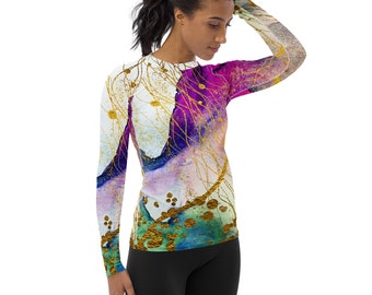 Color My World Rash Guard Shirt