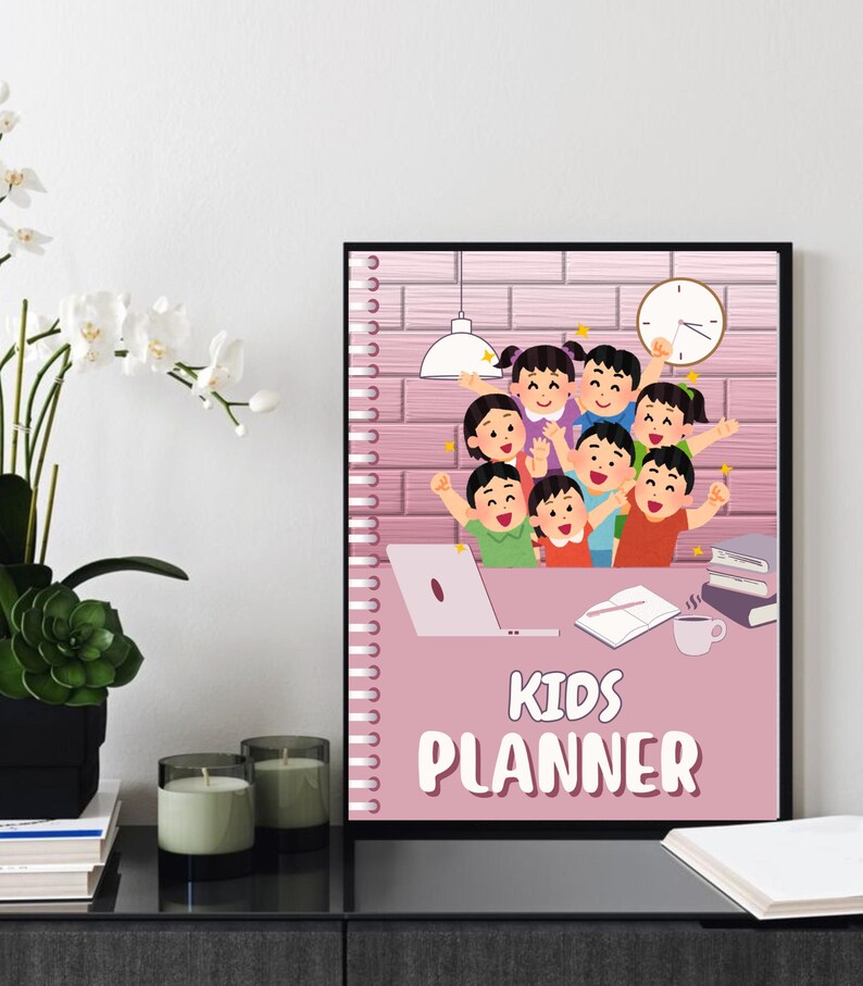 Editable Kids School Planner 2024-2025,adhd Study Planner for Kids ...