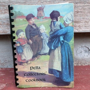 1982 Pella Collectors Cook Book, Vintage Cookbook, Women’s Auxiliary, Central College