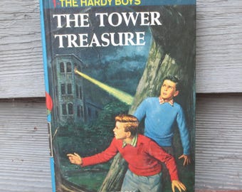 The Tower Treasure, Hardy Boys #1 by Franklin W. Dixon, Vintage Children's Book