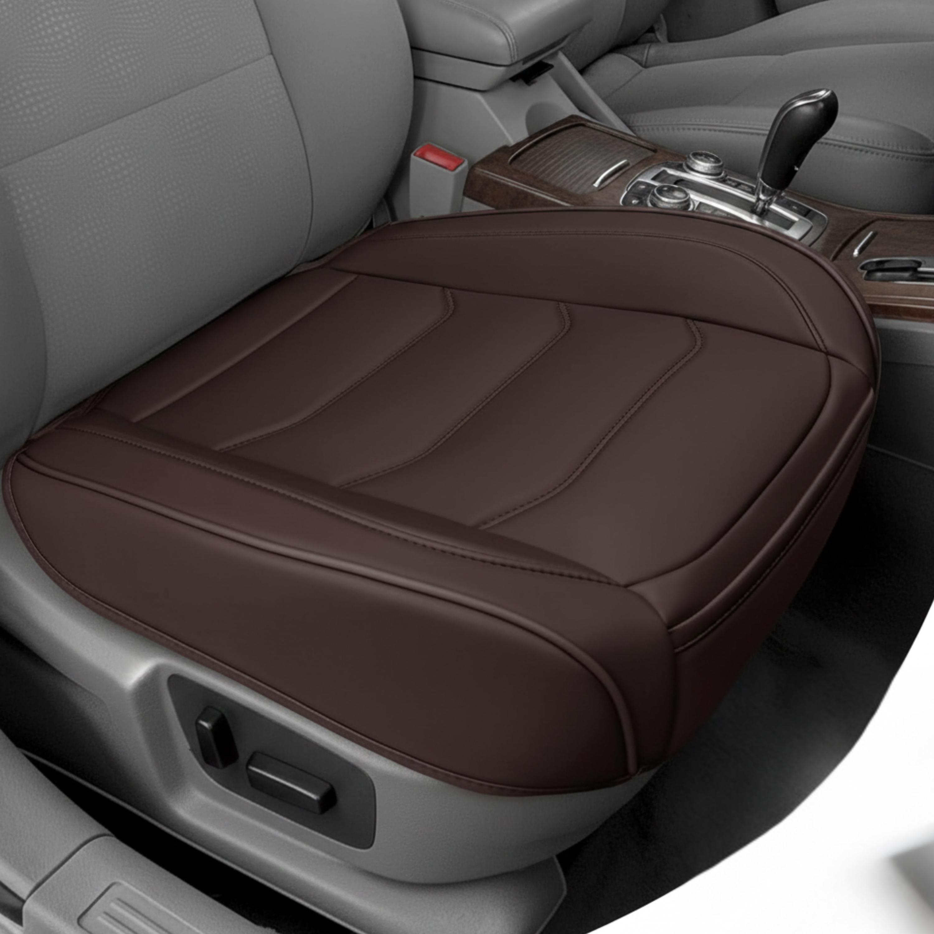 Best HD Pictures about  Leather Car Seat Cushion  with No AI Images