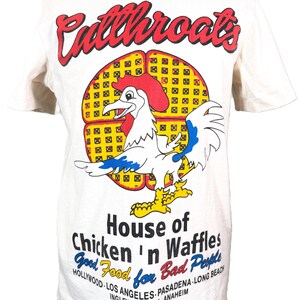 Cutthroat's House of Chicken 'N Waffles, (Roscoe's) Novelty Cotton Tee Shirt S image 8