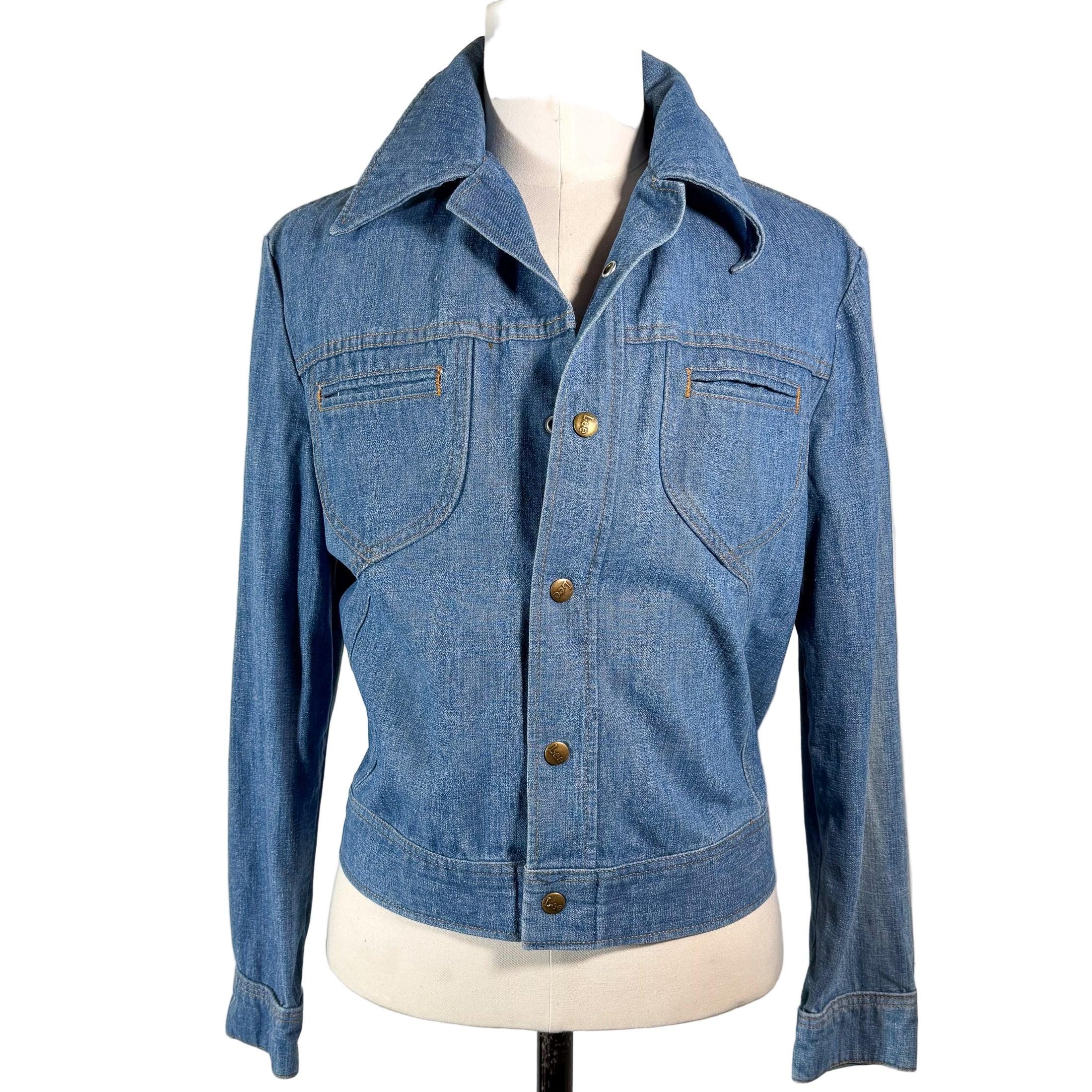 Mens 1970s Lee Denim Jacket - Etsy