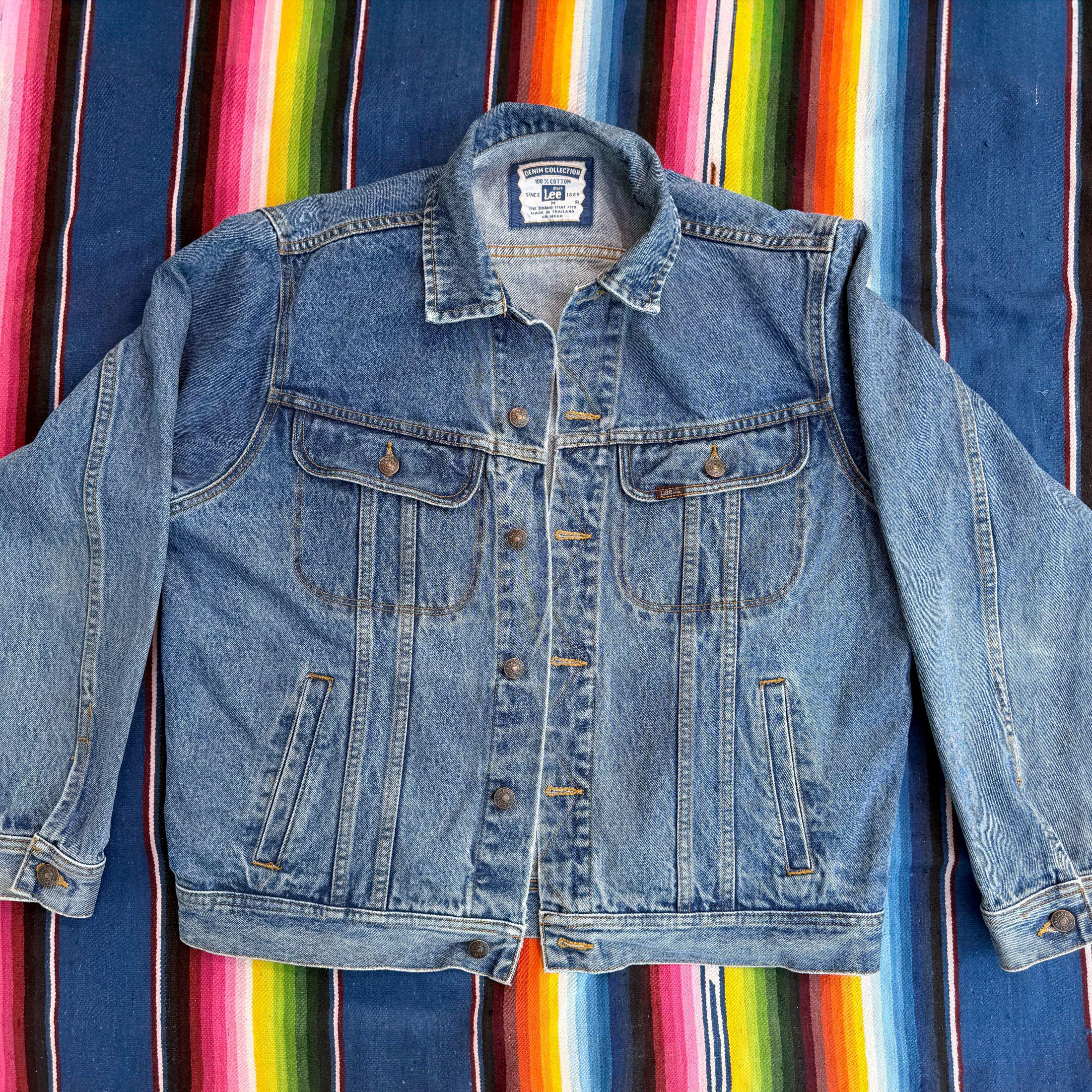 90s Lee Denim Jacket - Etsy