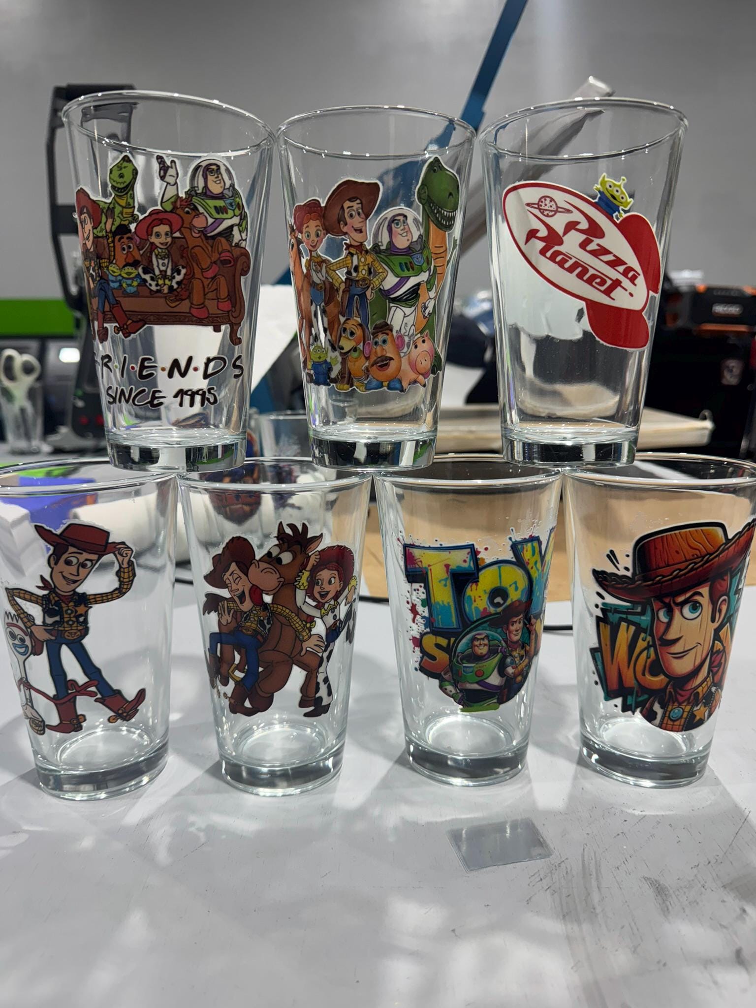 Toy Story Drinking Glass - Etsy
