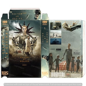 Von Wölfen angezogen S1 Benutzerdefinierte druckbare VHS-Cover/Hülle PNG Download