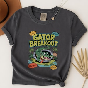 Alligator Shirt, Funny Everglades Gator T-shirt, Vintage Florida Swamp Humor Tee, Political Parody Gift, Unisex funny political gift 2025