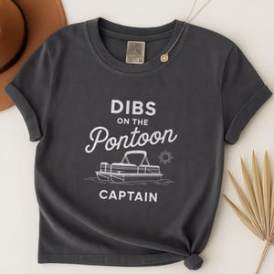 Pontoon Captain Shirt, Boating T-Shirt, Pontoon Boat Owner Gift, Nautical Sailing Tee, Lake Life Unisex Shirt, Boater Tshirt, Summer Apparel