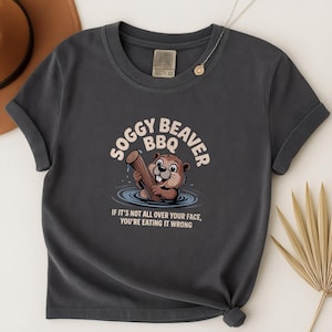 Funny Beaver Shirt, A Clean Beaver Always Gets More Wood, Dam It Beaver TShirt, Cute Beaver T-Shirt, Funny Animal Tee, Beaver Lover Gift