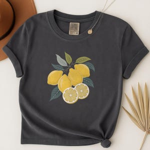 Subtle Anti Trump Comfort Colors Lemon FDT Shirt Funny Political Protest Feminist Liberal Democrat TShirt Anti Maga Gift FDT Flower Shirt