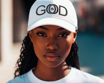 God Is Good Embroidery Design: Christian Faith Machine File (DST PES Jef HUS)