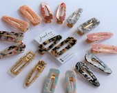 Teardrop Acrylic Hair Clip | Barrette | Hair Accessory