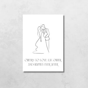 Printable Wedding Cards, Card for Wedding, Congratulations Card, Digital Wedding Card, Digital Card for Wedding, Newlywed Card, Digital Card