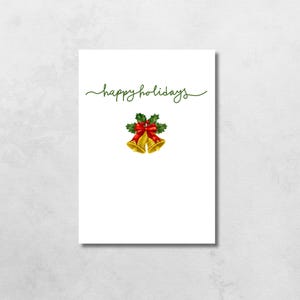 Printable Christmas Card, Christmas Printable Card, Merry Christmas Card, Happy Holiday Card, Printable Holiday Cards, Christmas Decor