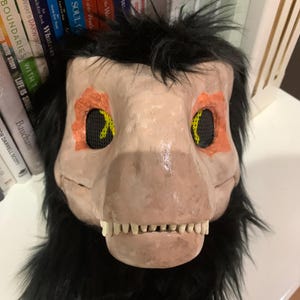 dinomask premade - Cyn - raptor mask - murder drones