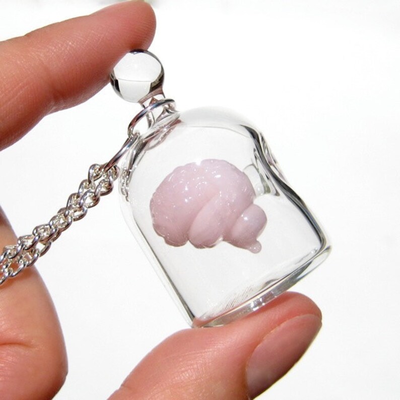 Brain in a Jar Necklace image 2