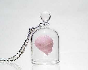 Brain in a Jar Necklace