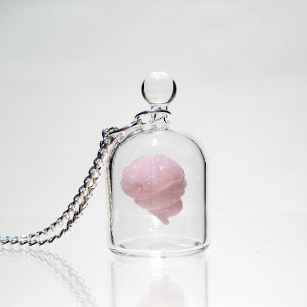 Brain in a Jar Necklace