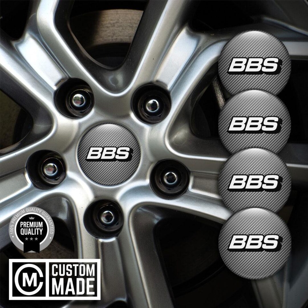 BBS Center Caps Stickers | Domed Rim Decals | BBS Hub Cap Badges | 3M ...