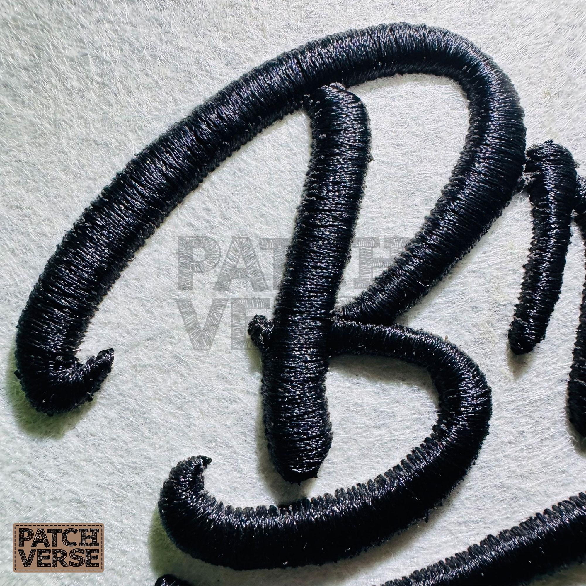 Bronx 3D Script Embroidery Machine Design File for Caps, Puff ...