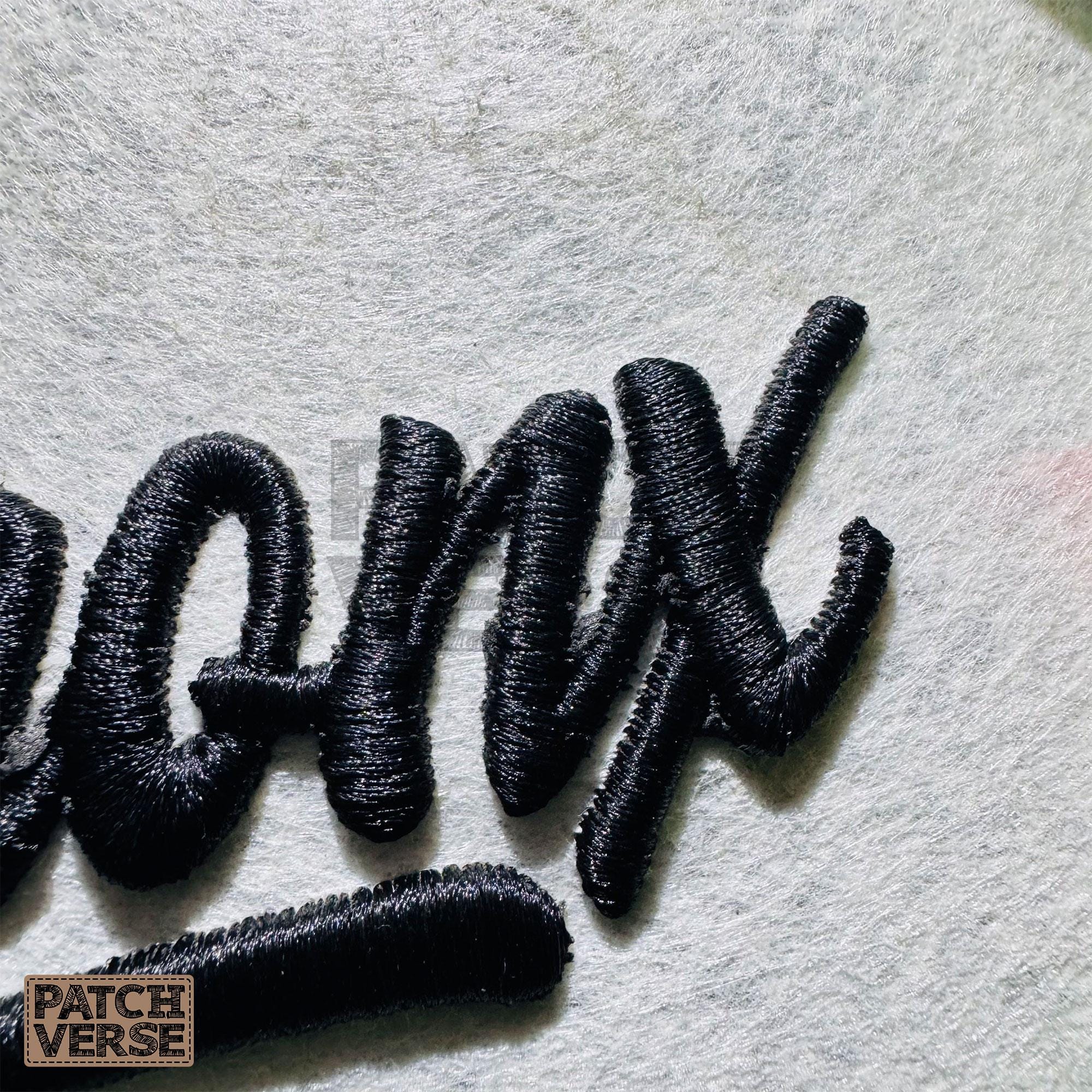 Bronx 3D Script Embroidery Machine Design File for Caps, Puff ...