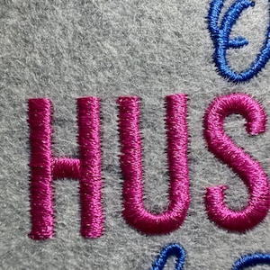 On My Husband’s Last Nerve embroidery design file — professionally digitized machine embroidery pattern for hats, shirts, and sweatshirts. Funny and relatable quote design with clean stitches and smooth outlines. Ideal for wife gifts, humorous apparel, or Valentine’s embroidery projects. Compatible with DST, PES, EXP, JEF, and HUS formats for instant digital download and perfect stitching results.