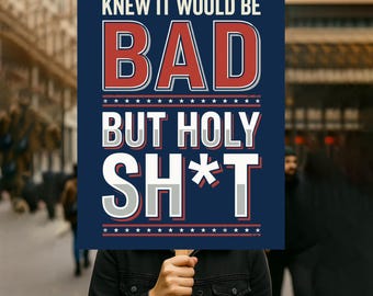 No Kings in America Protest Sign PRINTABLE, Anti-Trump, Abolish ICE Poster For March, Digital Download, Political Activist Rally Sign