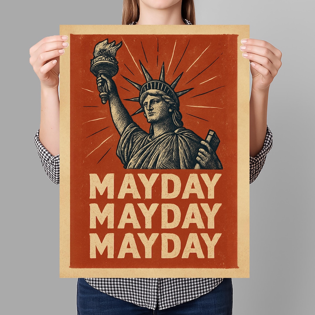 Mayday Mayday Resistance Protest Sign PRINTABLE, Anti-trump Protest ...