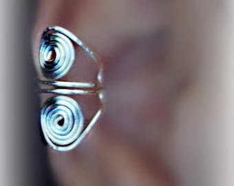 Ear Cuff  Inner Spiral  NO  PIERCING  NEEDED