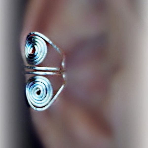 Ear Cuff  Inner Spiral  NO  PIERCING  NEEDED