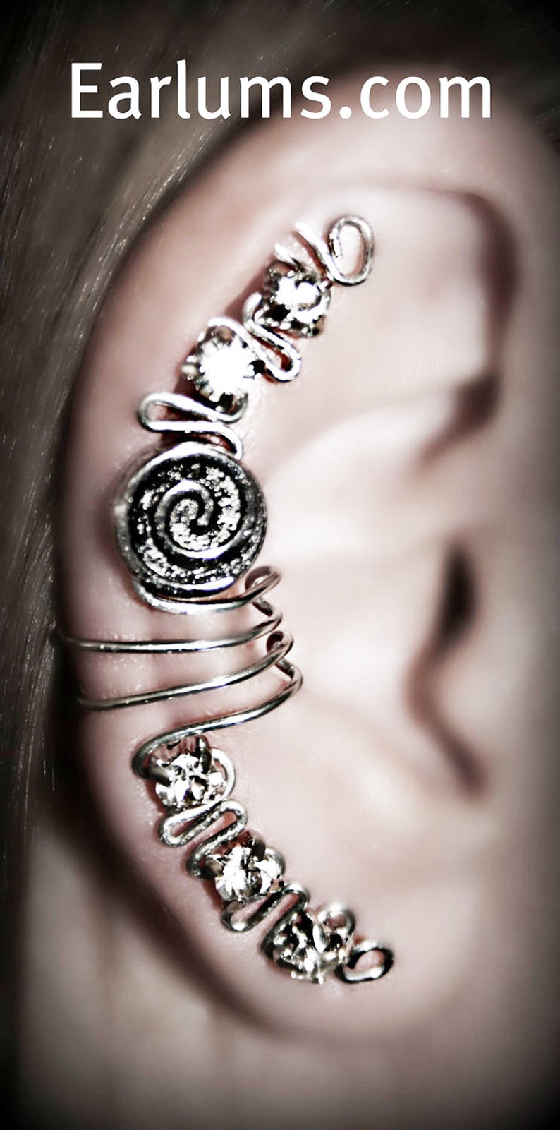 Ear Cuff Wrap Rumi Earlum No Piercing Needed Ear Jewelry Etsy