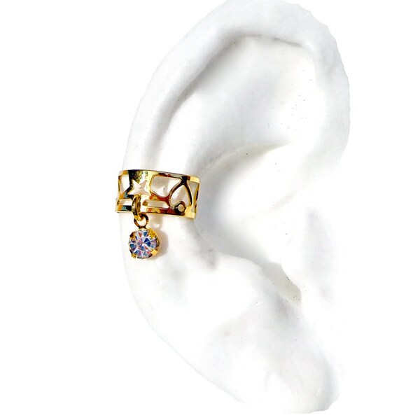 Claire Ear Cuff with Rhinestone