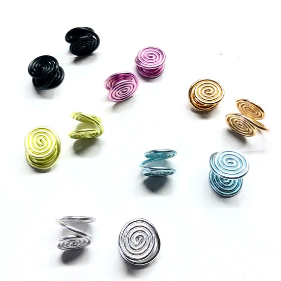  8mm Pressure Clip on Earrings for Keloids, Compression Earrings  for Keloids, Clip On Earring, Ear Cuff, Non-pierced Flexible Earrings,  HANDMADE in USA by EarLums (Golden Tone) : Handmade Products