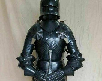 Gothic Medieval Knight Suit Of Armor Full Body Wearable Armor For Combat And Display Collector's