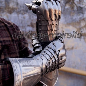 Nazgul Ets Heks Koningshandschoenen Ring Wraith Schurk Kostuum Handschoenen Voor Cosplay En Verzamelaars