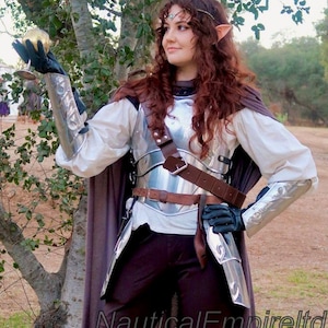 Medieval Lady Armor For Cosplay Fantasy Costume For Women Battle Ready Outfit For Girls