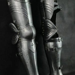 Medieval Steel Leg Armor Full Leg Protection Costume For Cosplay And Collector&#39;s